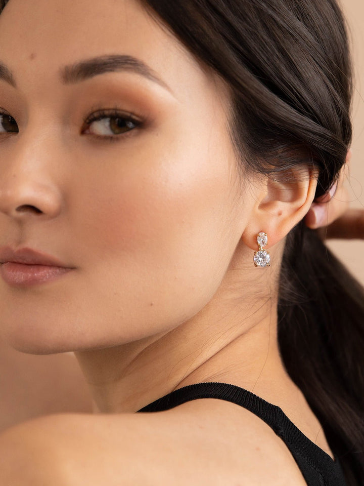 Elisajewels Maxine Convertible Stud Earrings