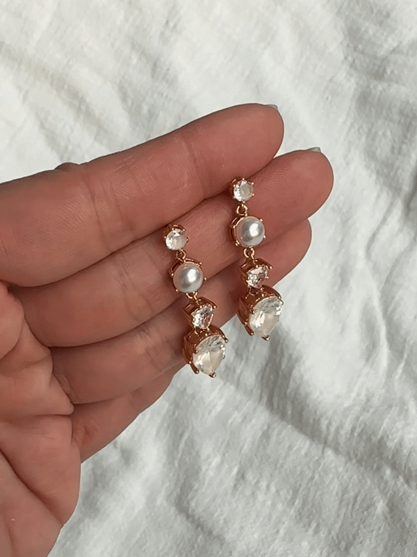 Elisajewels Augustine Drop Earrings