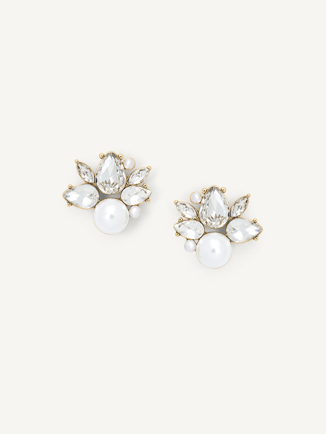 Elisajewels Bordeaux Stud Earrings