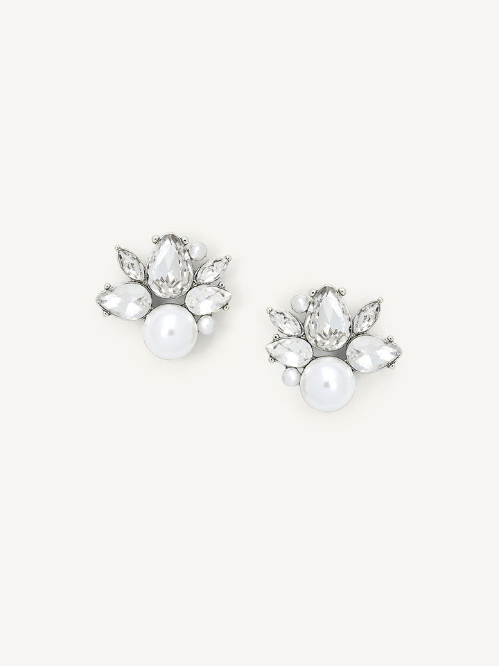 Elisajewels Bordeaux Stud Earrings
