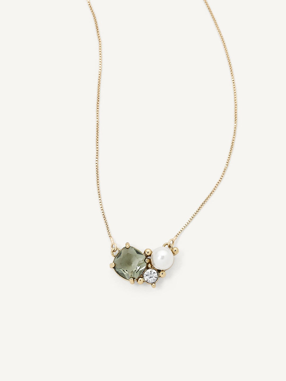 Elisajewels Sadie Pendant Necklace in Green