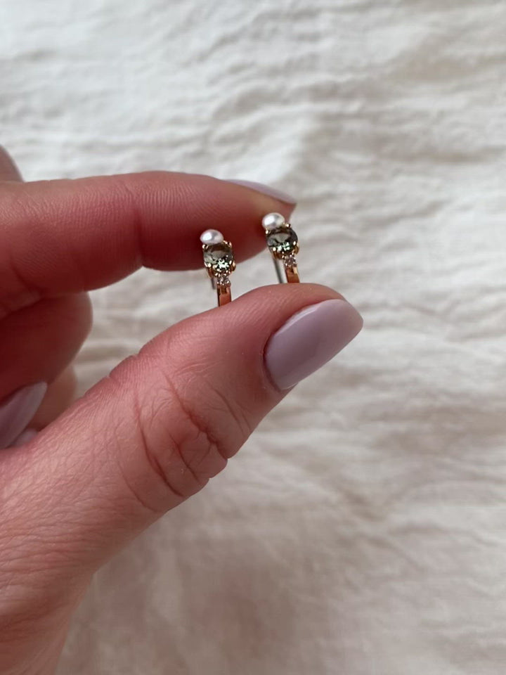 Elisajewels Oliver Hoop Earrings