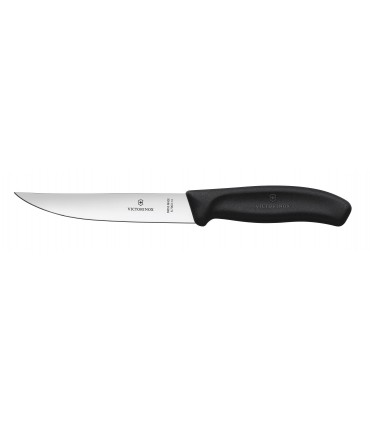 Victorinox 6.7903.14 Boite de 6 Couteau steak « gaucho », lame 14 cm inox, manche polypropylène noir.