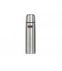 Thermos 185234 Bouteille Light et Compact 1 l, à double paroi , en acier inoxydable incassable