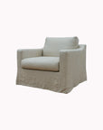 Cannes Linen Slipcover Chair