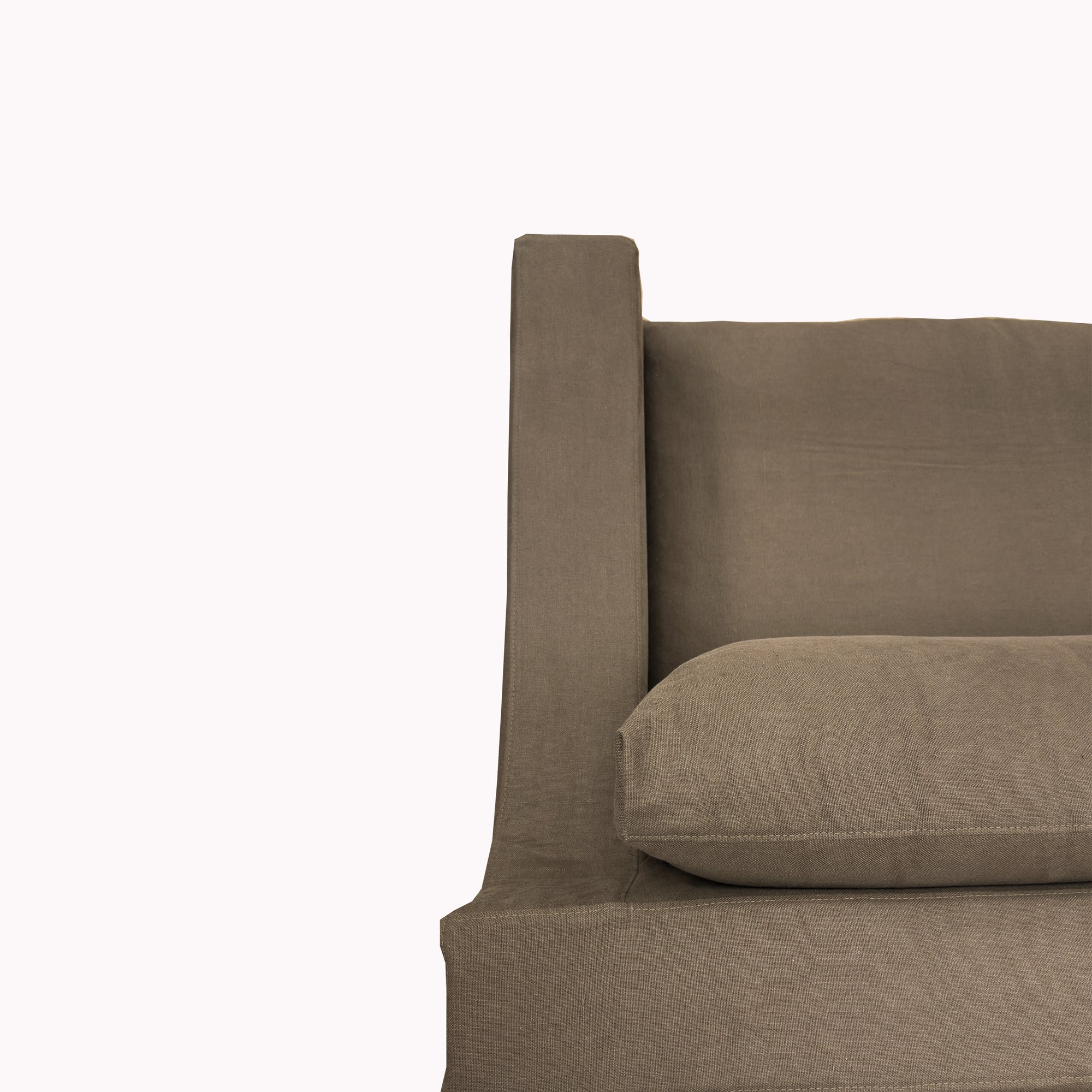 Cannes Linen Slipcover Sofa