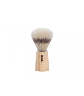 Nom theo41pa Blaireau « THEO », soie naturelle, monture frêne naturel