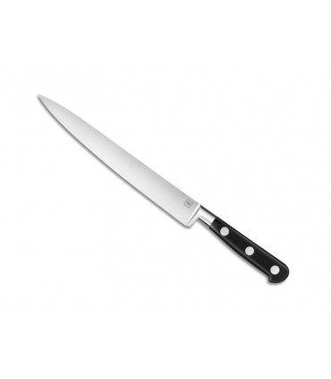 Tarrerias Bonjean 20032 Couteau tranchelard,  lame 15 cm acier inoxydable Nitrox 16Cr, manche pom noir