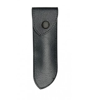 Pielcu 427 Étui cuir noir pour Laguiole de 12/13 cm de manche.