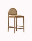 Evelyn Cane Back Counter Stool
