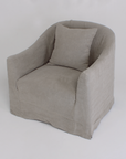 Lola Linen Slipcover Chair (NEW)