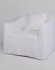 Lola Linen Slipcover Chair