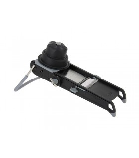 De Buyer 2015.03 Mandoline SWING PLUS acier inox/polymère, double lame horizontale (lisse et ondulée), double-peigne julienne