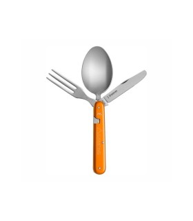 mercury my.992.3o camping  aluminium anodisé manche 10 cm orange