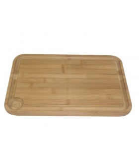 Berard 12103 Planche à découper  en bois Marron clair dim : 31x23x2 cm