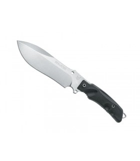 Fox Production fx.9cm07 Poignard, lame 17,5 cm acier N690Co finition « stonewashed » , manche FRN  frn noir