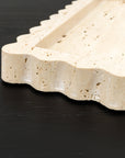 Scalloped Edge Rectangular Tray