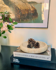 Travertine Round Tray