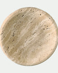 Travertine Round Tray
