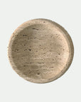 Travertine Round Tray