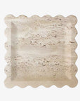 Scalloped Edge Square Tray