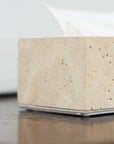 Travertine Tissue Box