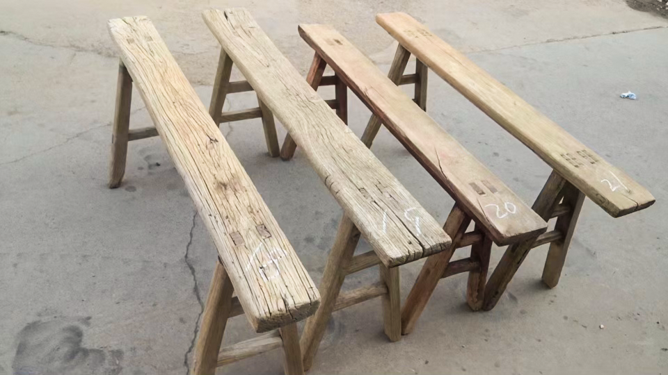 Vintage Wood Bench
